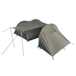 Tenda 2 Posti con Veranda Porta Equipaggiamento 390 x 130 cm - MIL-TEC