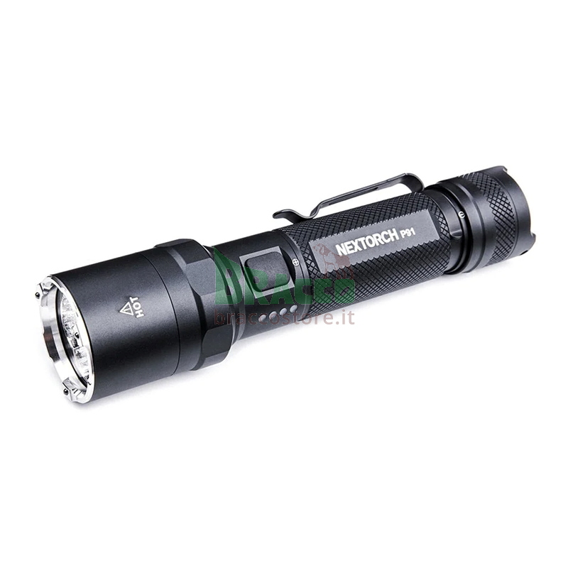 Torcia Tattica Ricaricabile P91 5000 Lumen USB-C - NEXTORCH