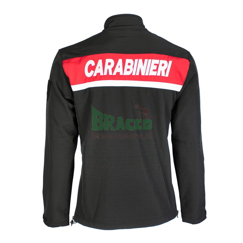 Giubbotto Softshell Carabinieri con bande rosse e bianche - Openland Tactical N.E.R.G.